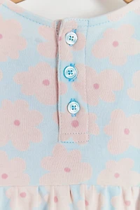 Flower Short Sleeve Set