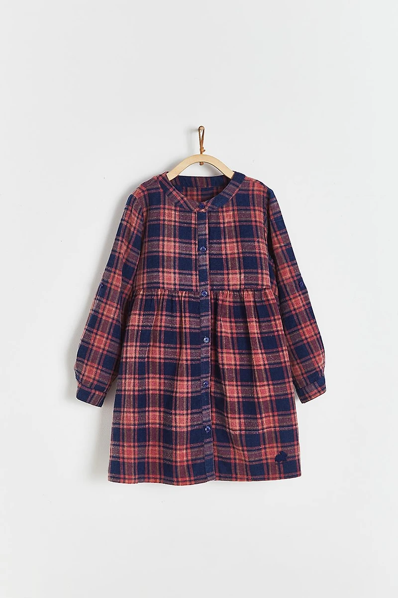 Carla Flannel Shirt Dress