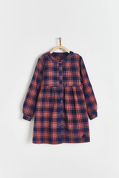 Carla Flannel Shirt Dress