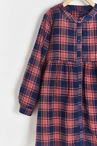 Carla Flannel Shirt Dress