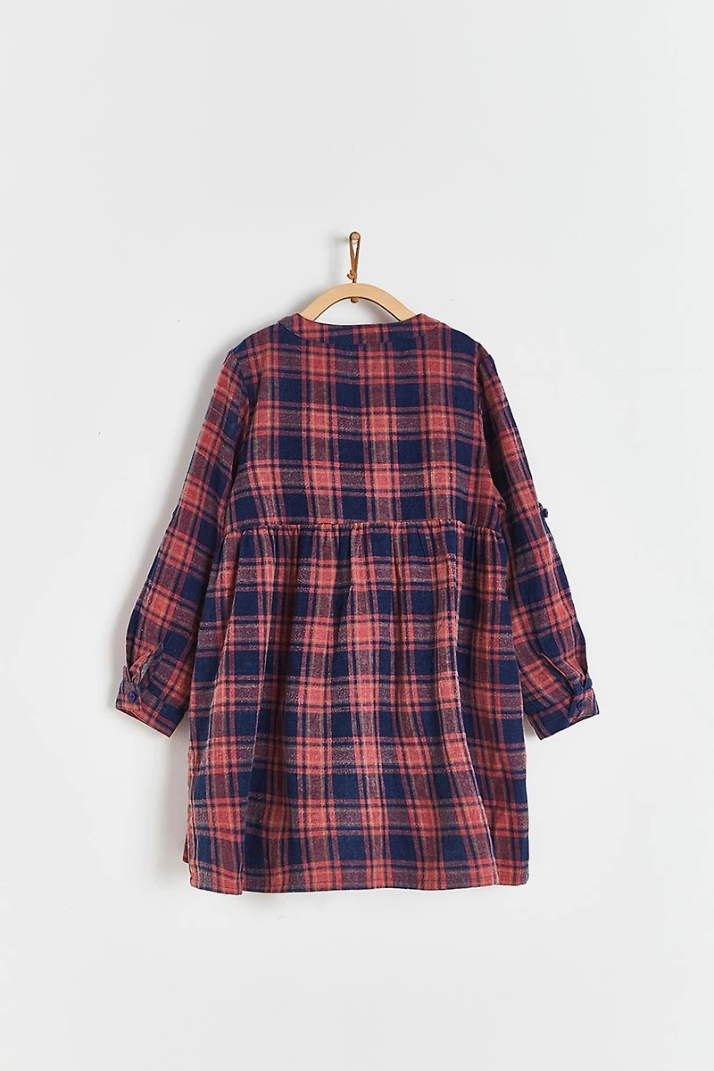 Carla Flannel Shirt Dress