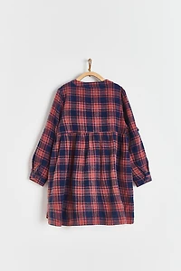 Carla Flannel Shirt Dress