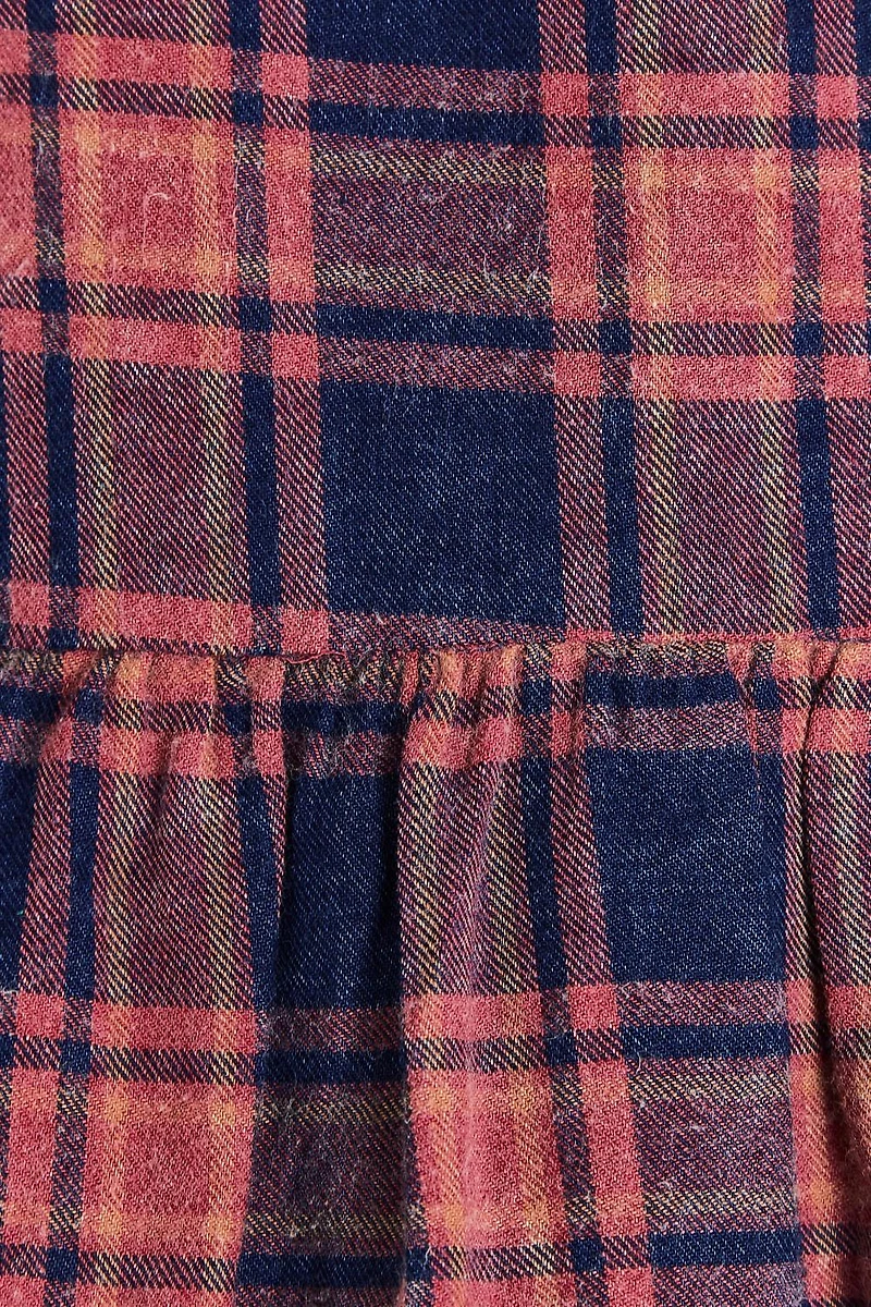 Carla Flannel Shirt Dress