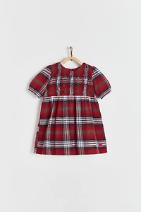 Christmas Flannel Plaid Dress