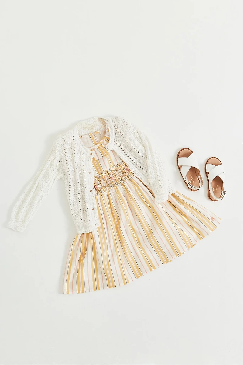 Nina Printed Short Sleeve Dress