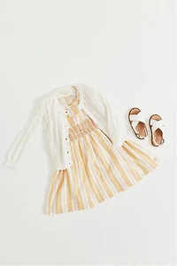 Nina Printed Short Sleeve Dress