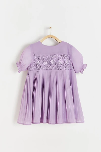 Poppy Pleated Dress