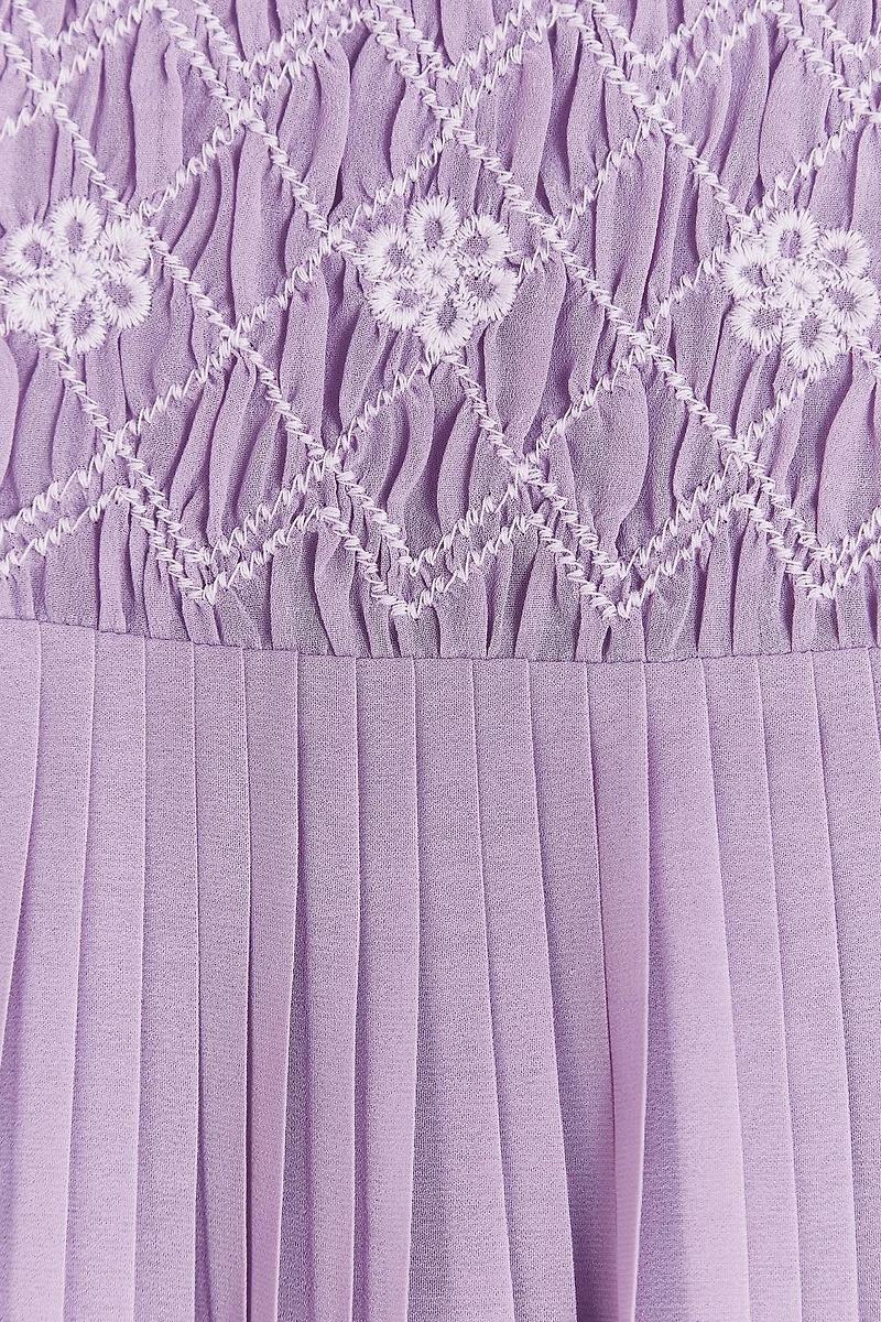 Poppy Pleated Dress