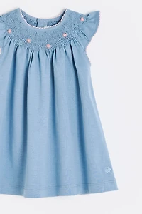 Peony Baby Dress Pima