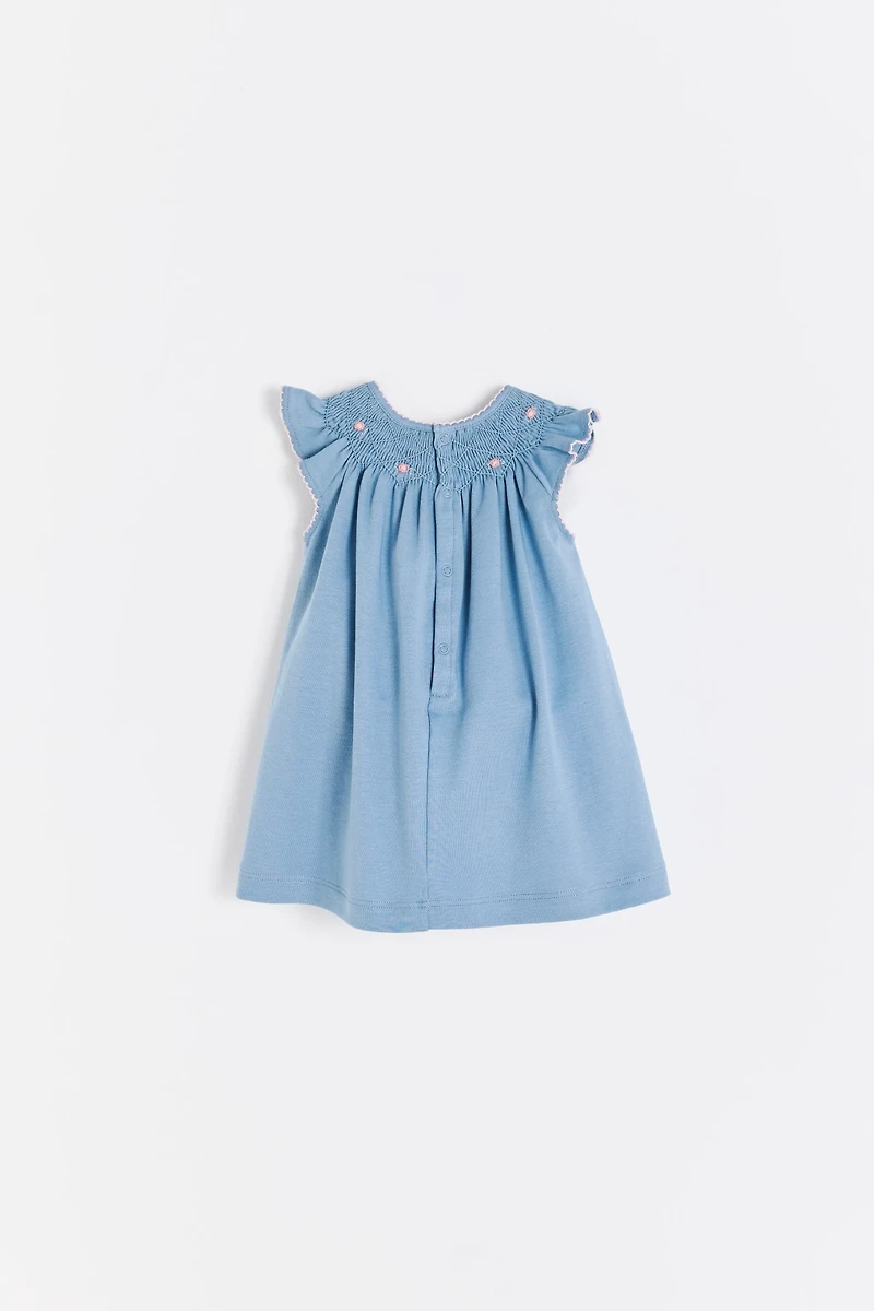 Peony Baby Dress Pima