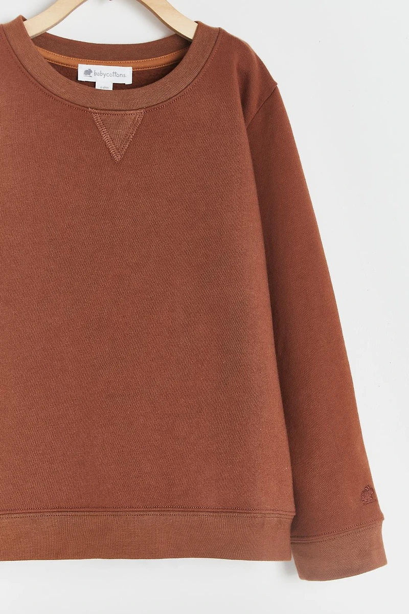 Leaves Plain Sweatshirt