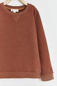 Leaves Plain Sweatshirt