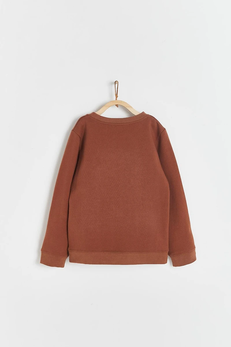 Leaves Plain Sweatshirt
