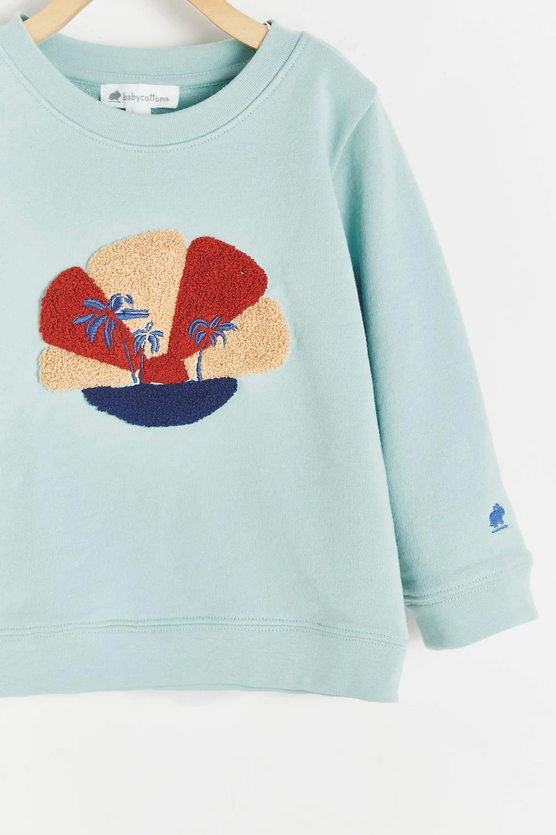 Sunset Printed Sweatshirt