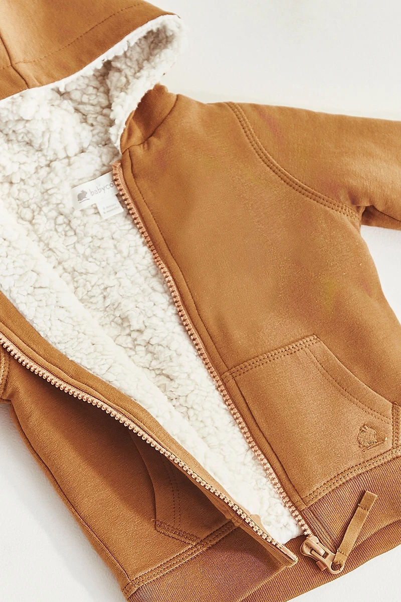 Merlin Fleece & Sherpa Hoodie