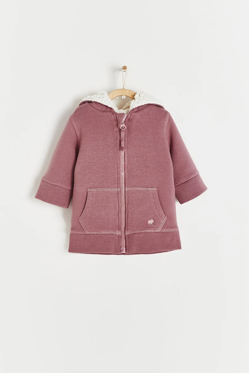 Tree Fleece & Sherpa Hoodie