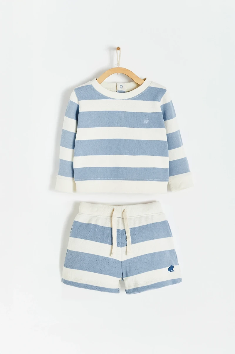 Marsella Striped Baby Set