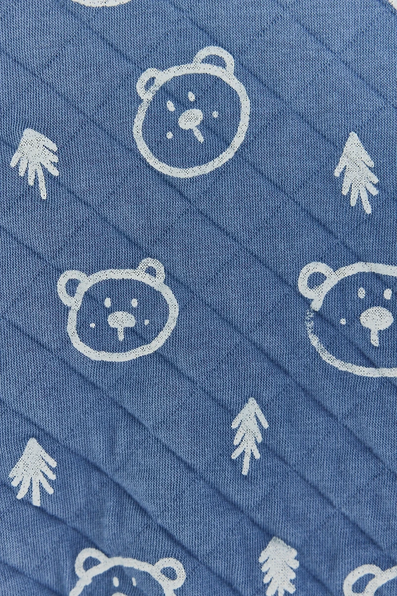 Blue Baby Printed Sweatshirt