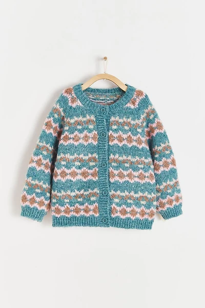 Jaquard Cardigan