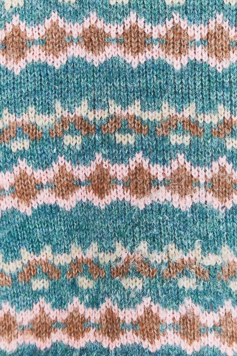 Jaquard Cardigan