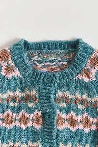 Jaquard Cardigan
