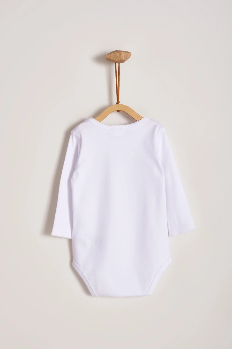 Logo Long Sleeve Bodysuit