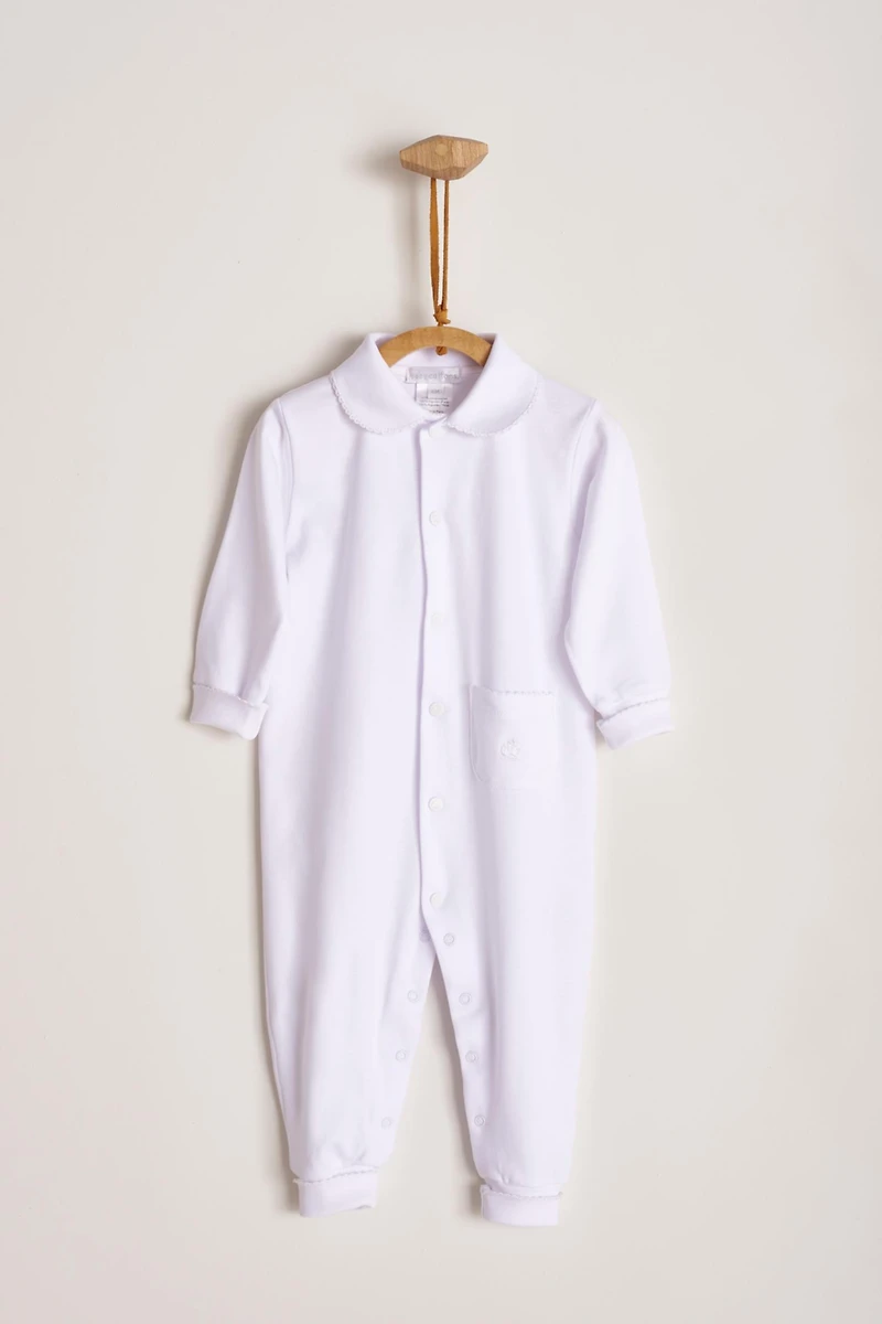 Peter Pan Collar Coverall