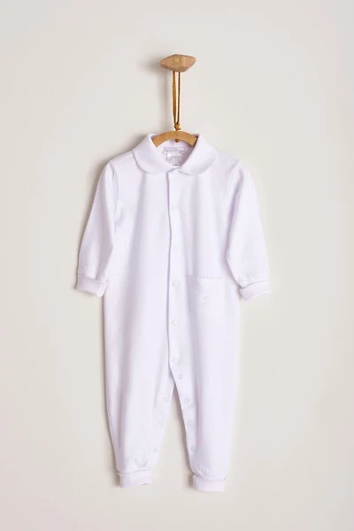 Peter Pan Collar Coverall