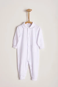 Peter Pan Collar Coverall