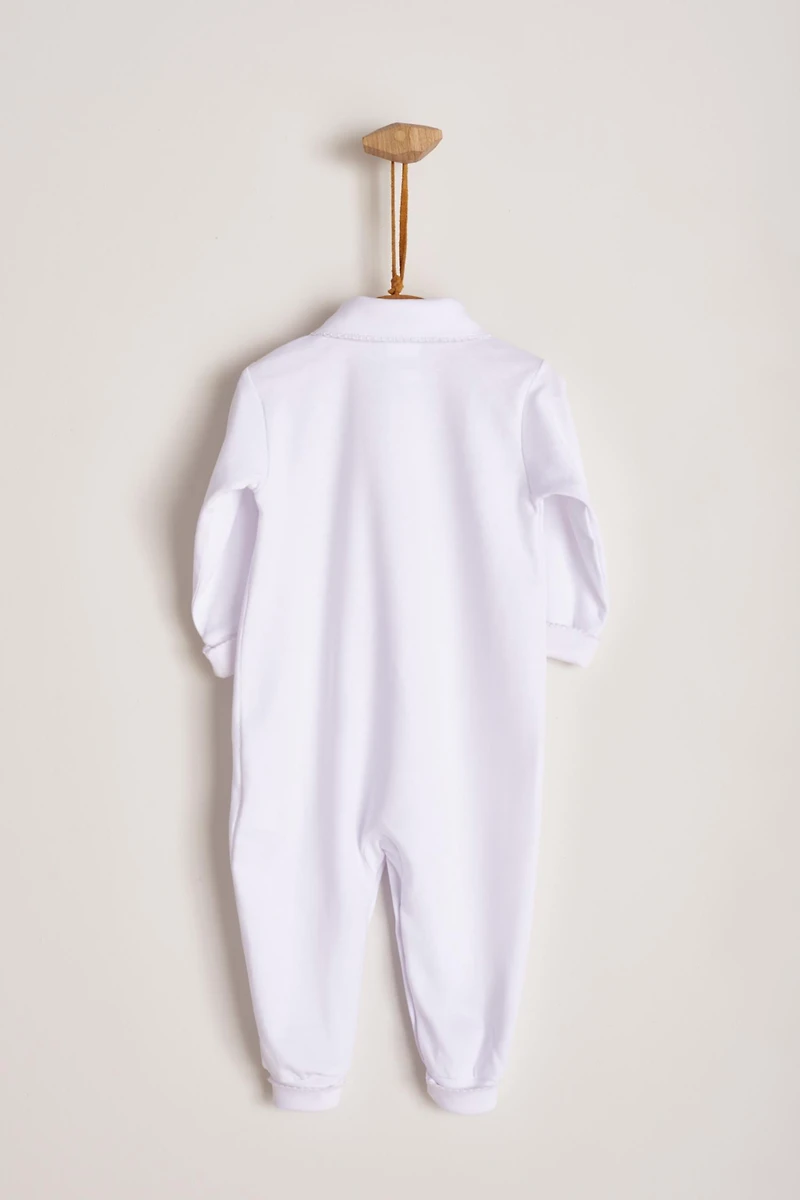 Peter Pan Collar Coverall