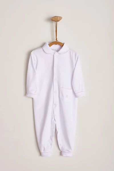 Peter Pan Collar Coverall