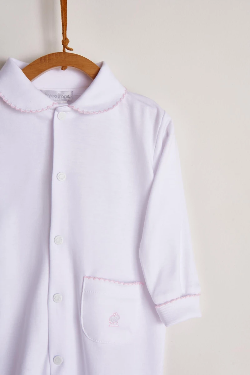 Peter Pan Collar Coverall