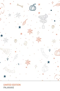 Halloween Snaps Footed Pajama