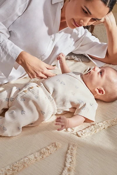 Goose Crossed Body & Pants Set