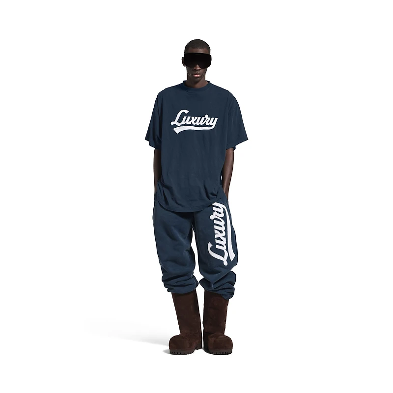 luxury script oversized t-shirt