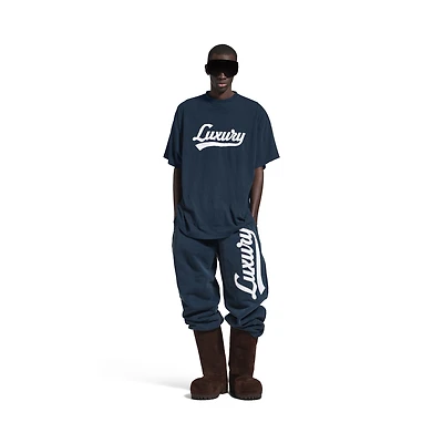 luxury script oversized t-shirt