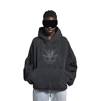kittycat cropped hoodie