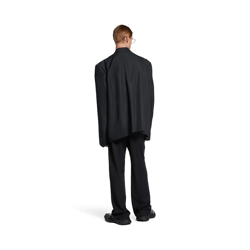 single breasted oversized tailored jacket