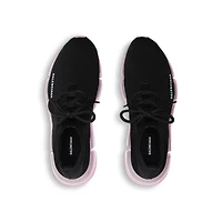 speed 2.0 lace up full clear sole recycled knit sneaker