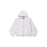 balenciaga back zip-up hoodie regular fit