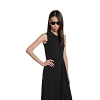 sleeveless dress