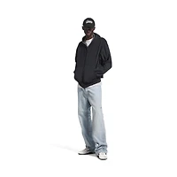 balenciaga back reversible zip-up hoodie
