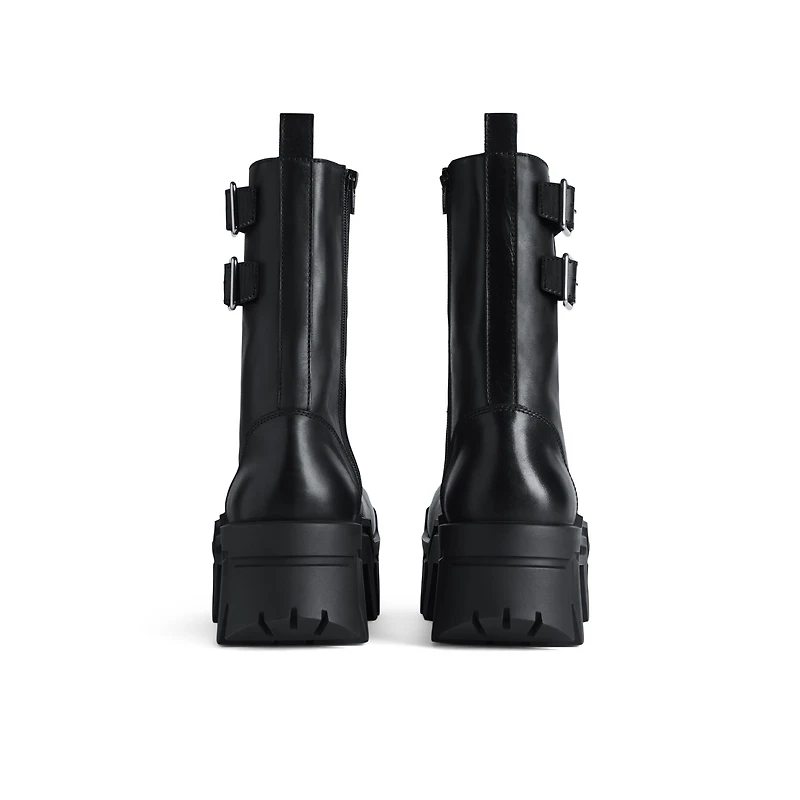 bulldozer combat lace-up boot