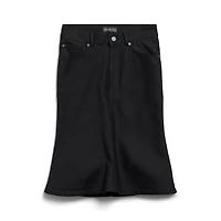 godet midi skirt