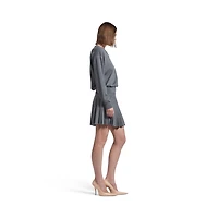 pleated skirt