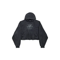 kittycat cropped hoodie