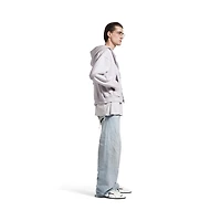 balenciaga back zip-up hoodie regular fit