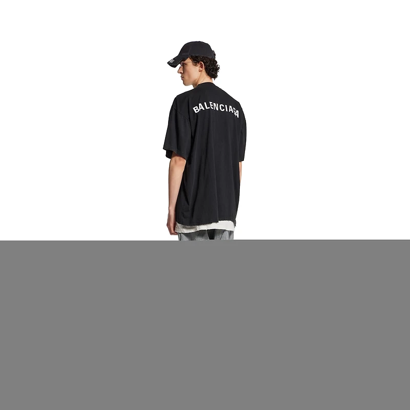 balenciaga back double t-shirt