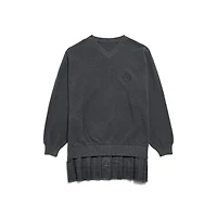 layered sweater dress