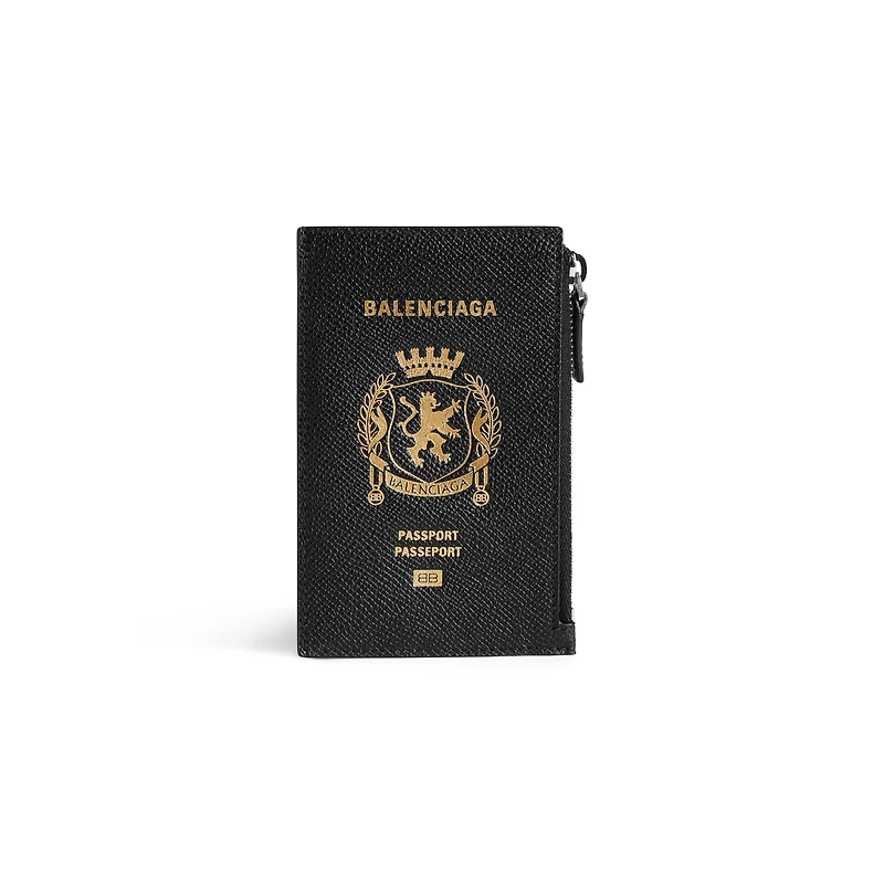 passport long coin and card holder